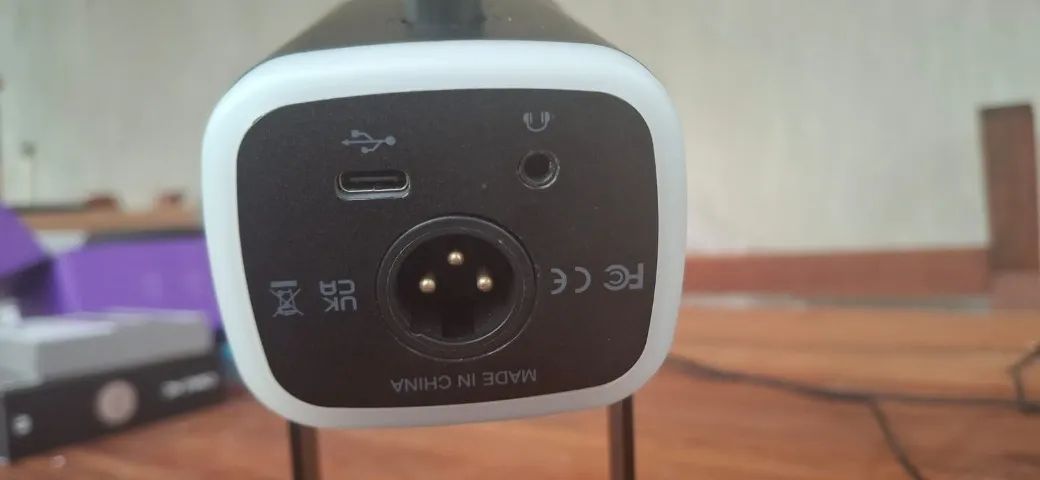 Microfone Gamer Fifine AM8 Ampligame,USB, RGB, Preto - Foto 5