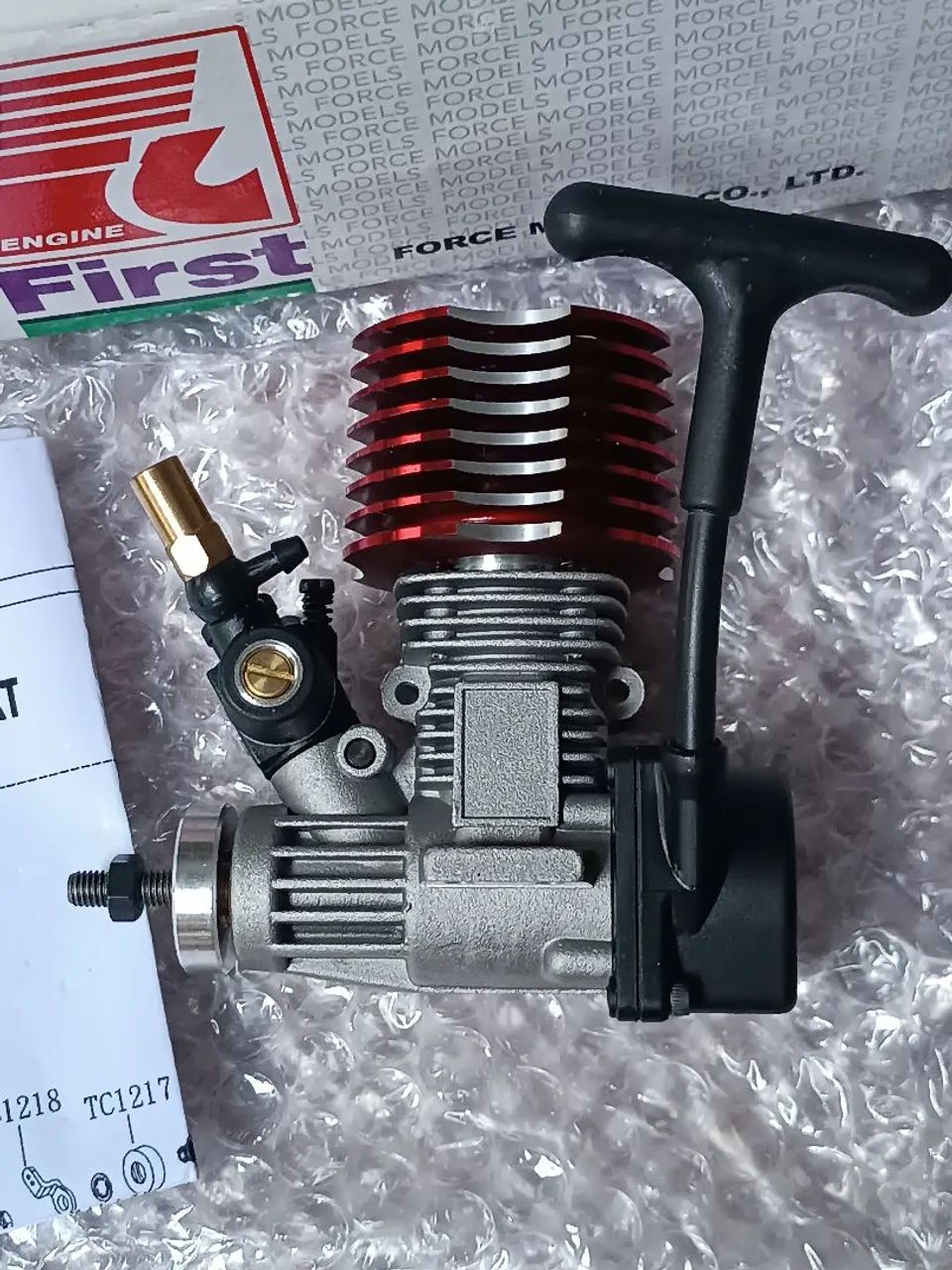 Motor automodelo Force Kingtair K18 nitro glow  - Foto 2
