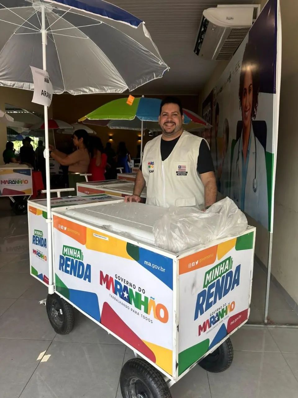 Carrinho de bebidas minha renda!!! - Foto 2