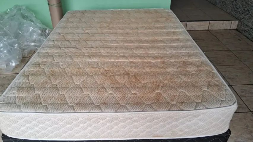 Cama box de casal com colchão, - Foto 4