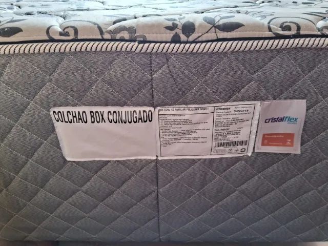 Cama Box Conjugado com cama auxiliar