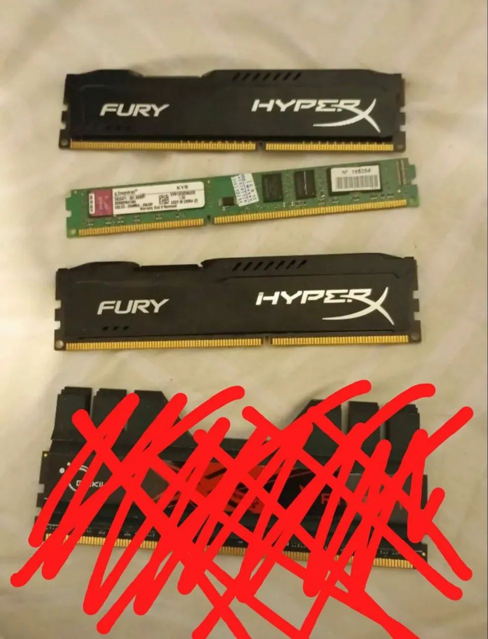 Kit 10GB DDR3 vendo separado