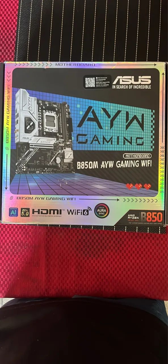 PLACA MAE (AMD) ASUS B850M AYW GAMING WIFI DDR5 AM5