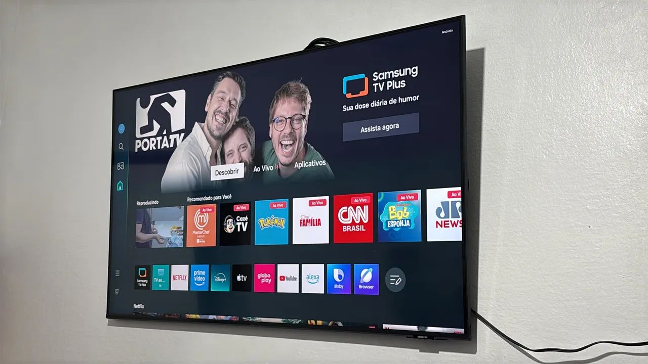 TV SAMSUNG 50 polegadas 4K - Está na Garantia