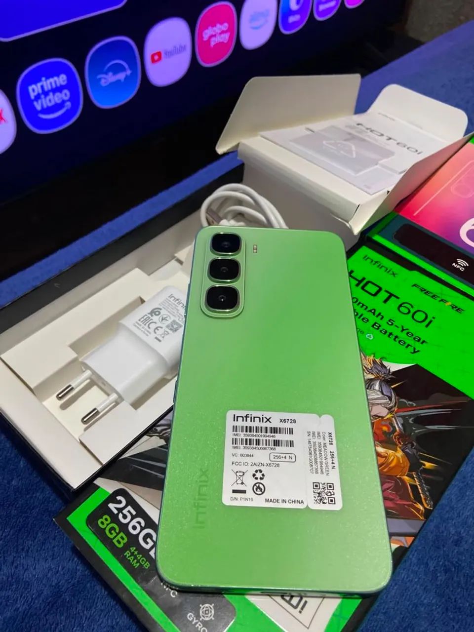 Celular Android 256gb infinix hot 60i - Foto 2