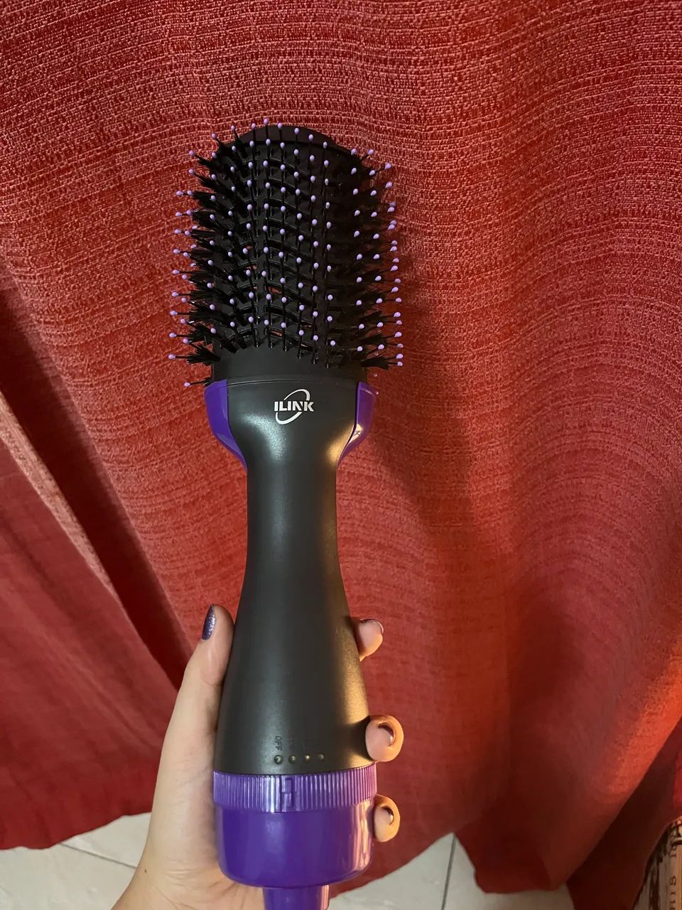 Hair dryer brush