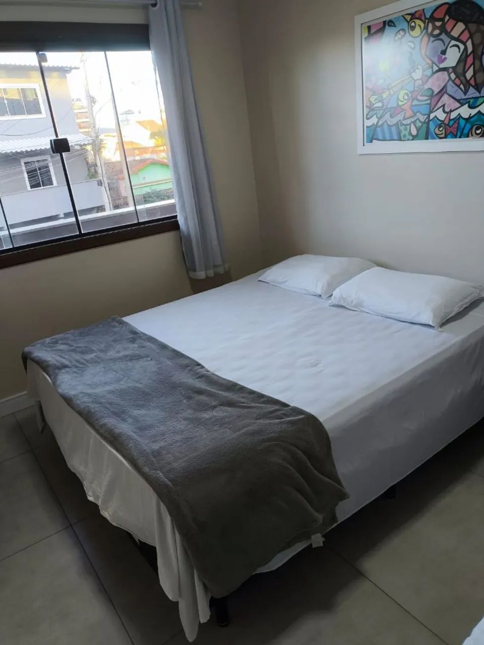 Cama box Ortobom + Colchão Ortobom - Foto 2