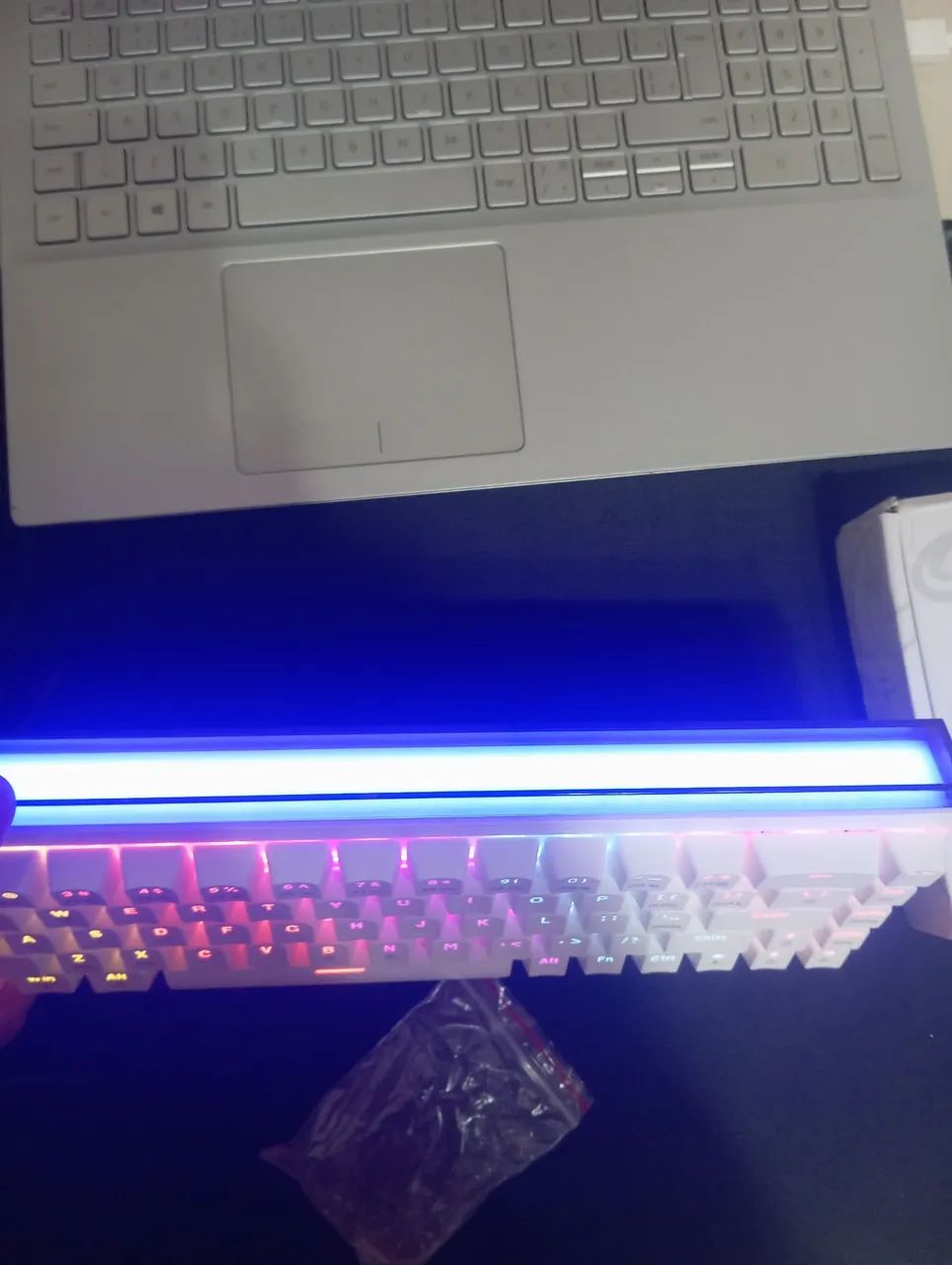 Teclado mecânico ajazz NK68  - Foto 4