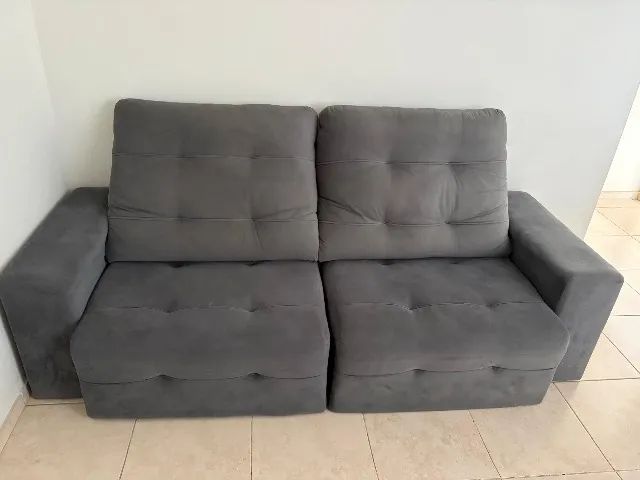 Sofá retrátil reclinável 2,30 - Foto 4
