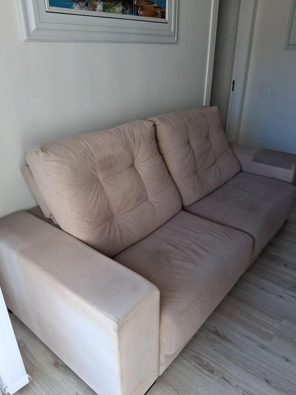 Sofa retrátil e reclinavel de 2,30m, em perfeito estado de conservação  - Foto 3