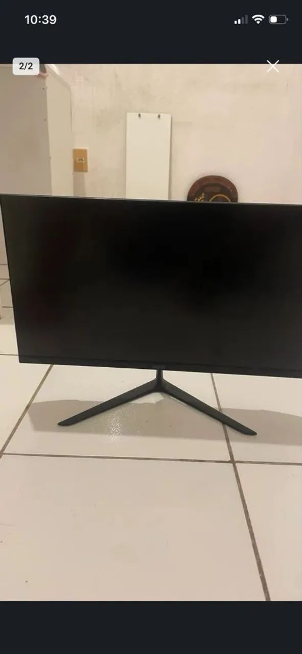 Monitor Mancer 75hz, 22 polegadas semi novo  - Foto 2