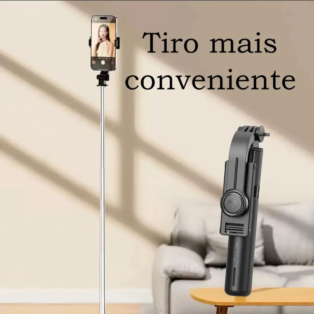 Bastão selfs kgolds com bluetooth  - Foto 3