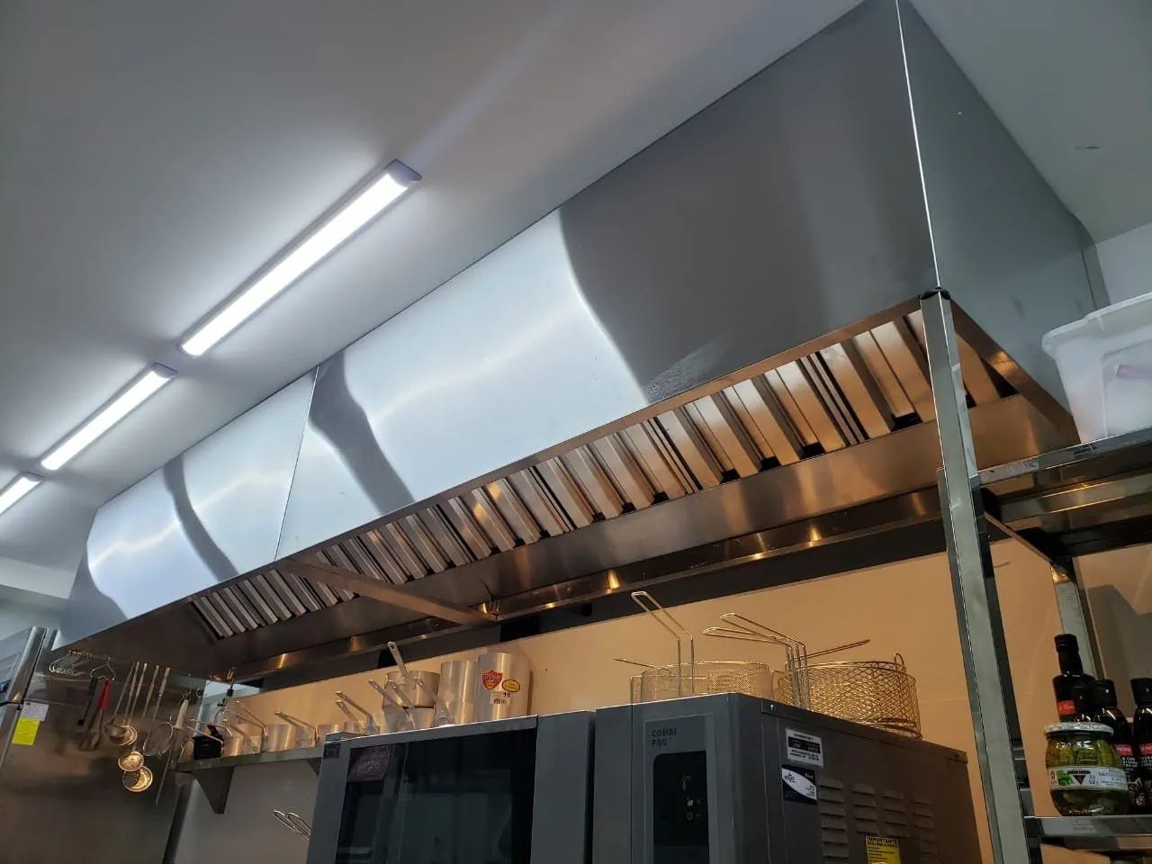 Coifa inox cozinhas industriais 
