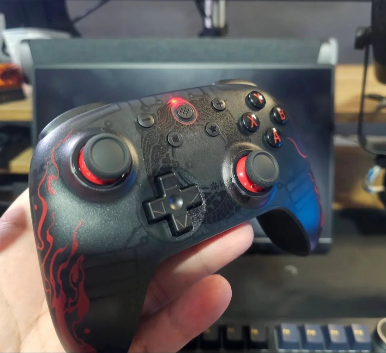 Controle Sem Fio Ultimate 2C - Edição Black Myth Wukong. - Foto 2