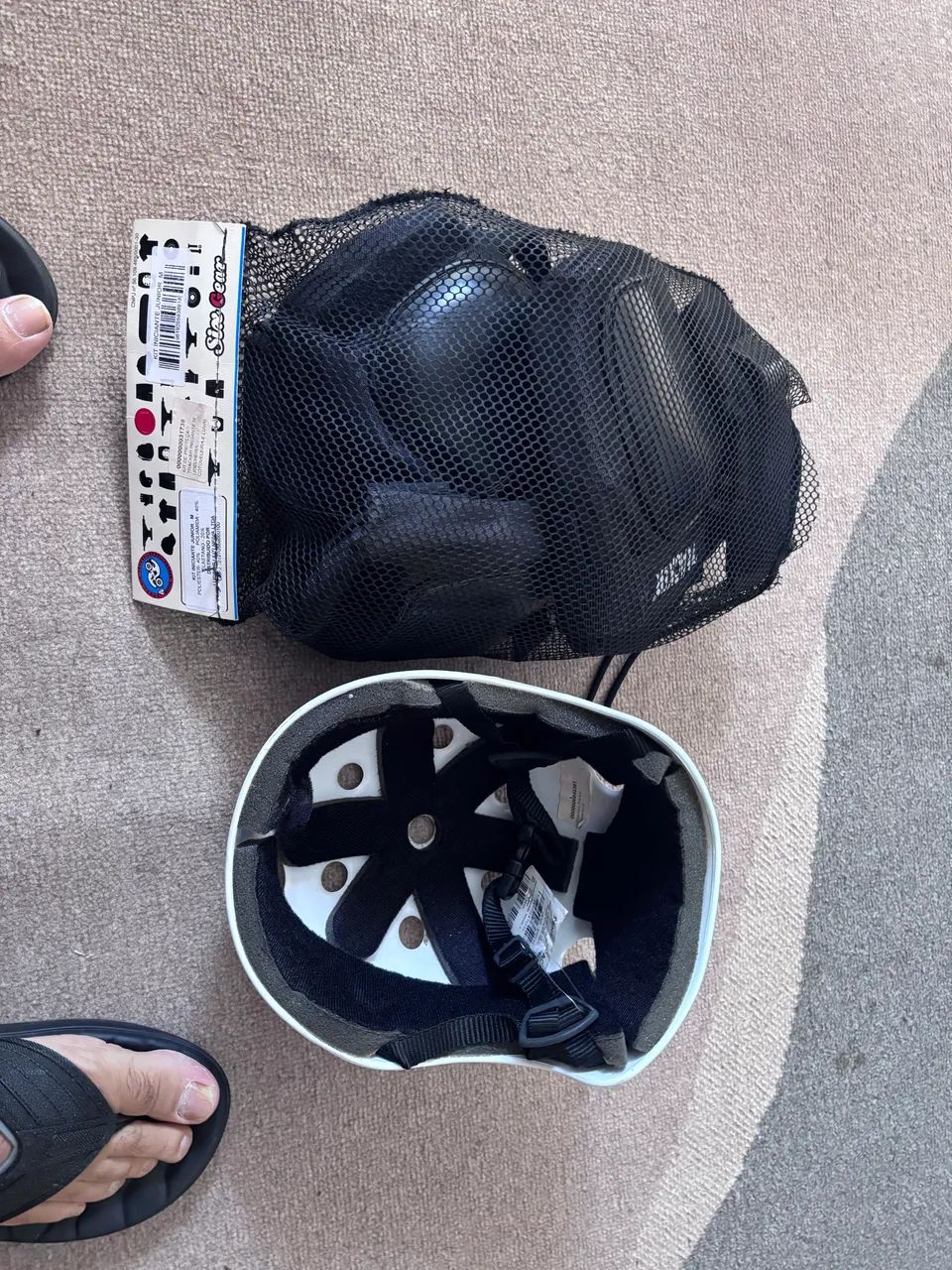 Capacete Tracker G e Kit de Proteção Tracker M - Foto 2