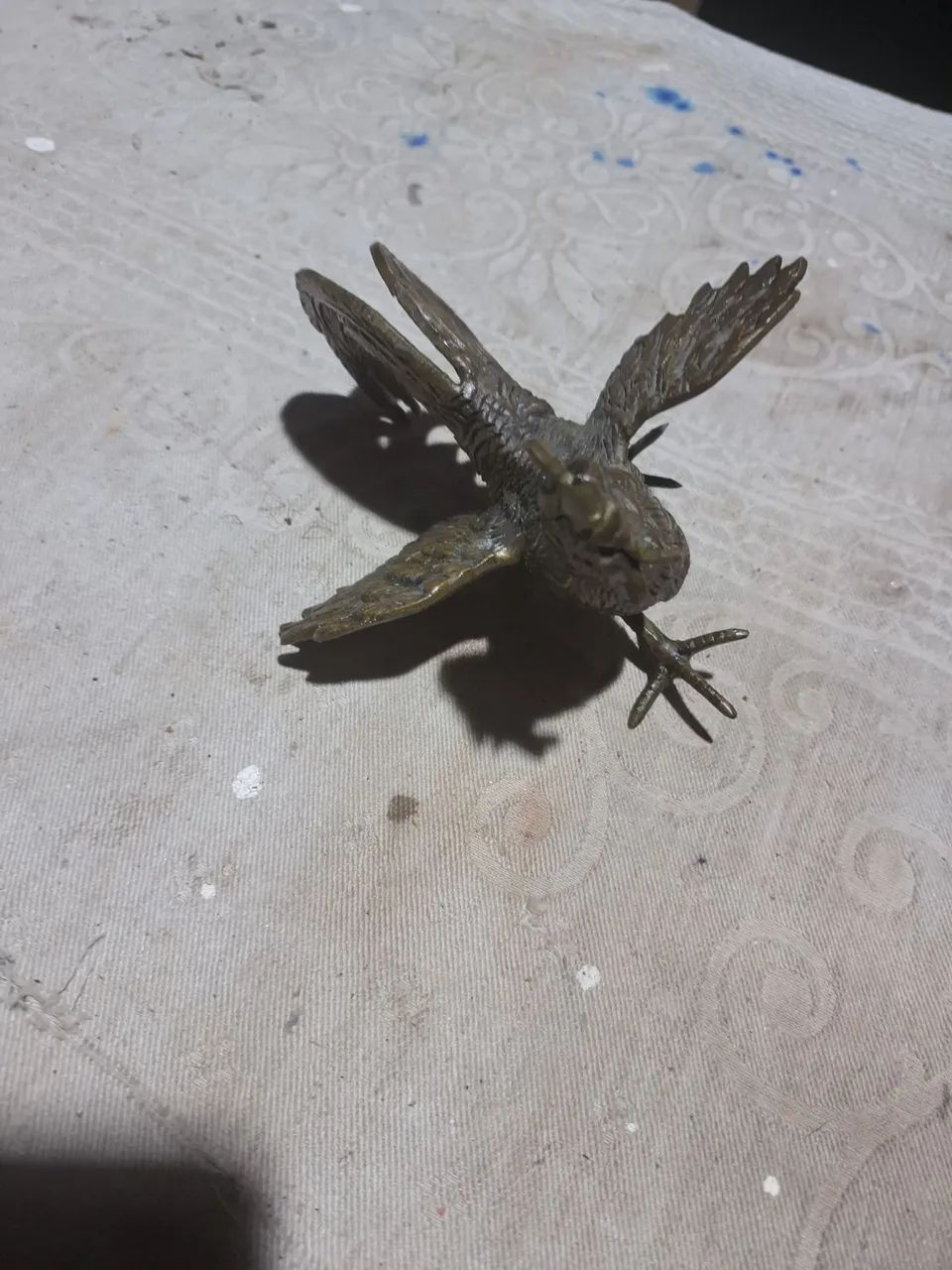 Galo em niniatura .bronze  - Foto 2