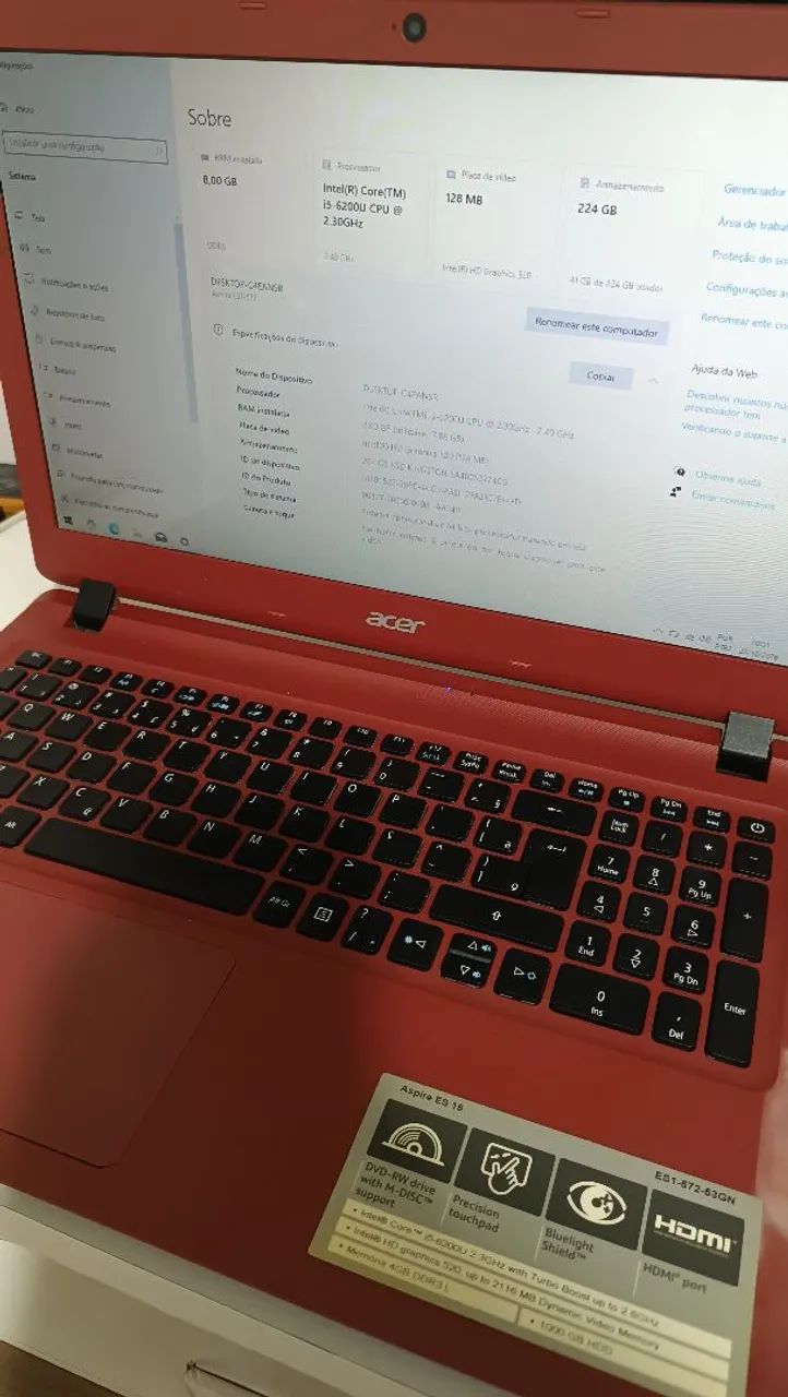 Notebook ACER OPORTUNIDADE DE NEGÓCIO  - Foto 2