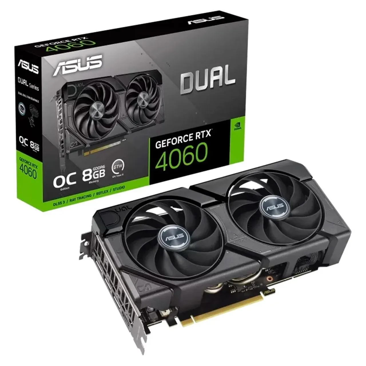 Nvidia RTX 4060 8GB MSI Ventus 2X black (com caixa) - Placas de