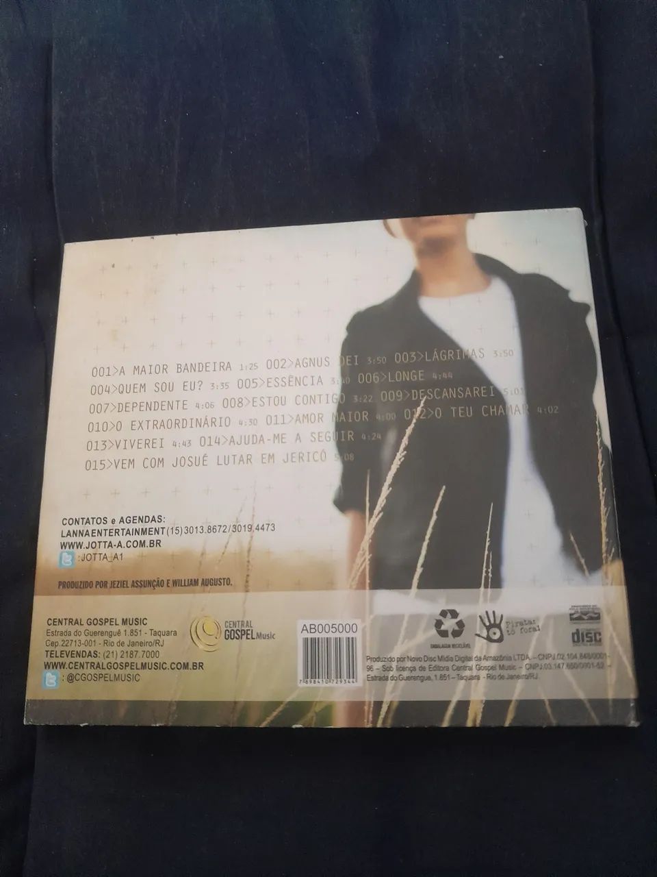 CD Jotta A - Essência (Álbum Original 2012) - Gospel - Foto 3