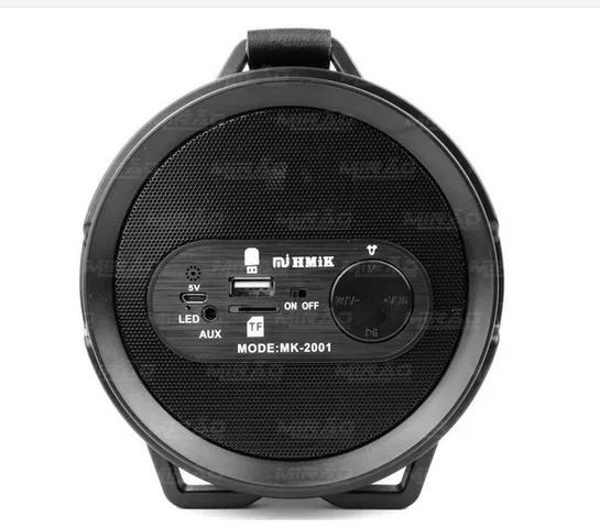 Caixa De Som Portatil Bluetooth Mp3 Fm Pc Micro - Mk2001 - Foto 3