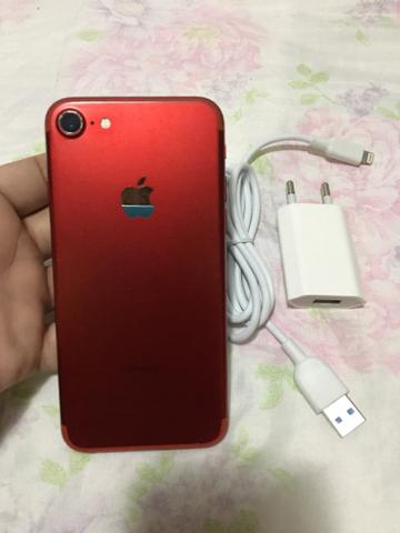 BLACK FRIDAY IPhone 7 128GB VERMELHO (EDIÇÃO LIMITADA) Aceito cartões