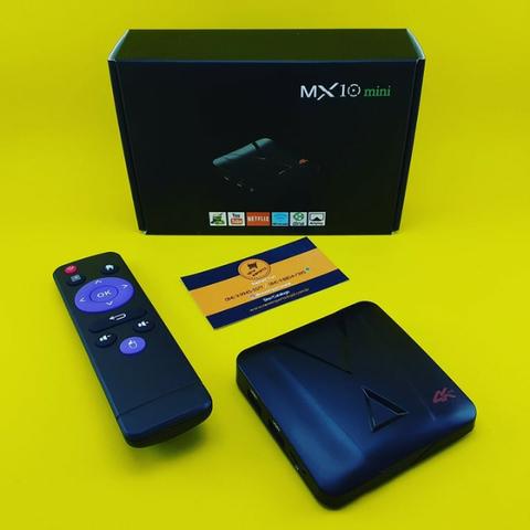 Aparelho Tv Box ( Mx10 Mini ) 32Gb Mem - 4Gb Ram