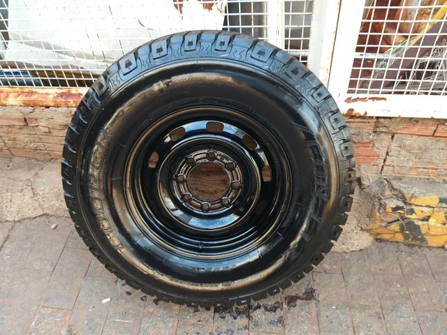 Step dodge ram pneu/roda novo$ 1.200.00 - Foto 3