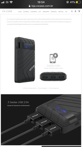 Bateria externa extreme 9.000mAh - Foto 2
