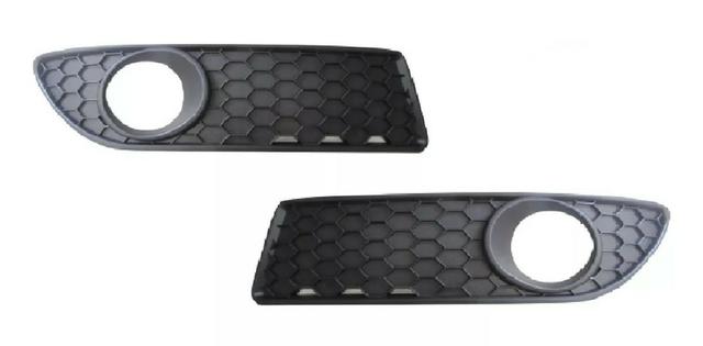 Par Grade Moldura Milha Com Furo Polo Gti 2007 08a 2010 2011