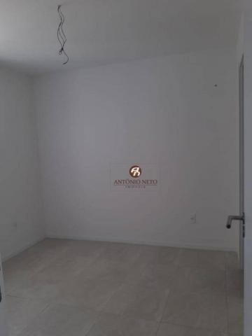 Apartamento NOVO com 3 dormitórios para alugar, 65 m² por R$ 1.150/mês - Messejana - Forta - Foto 13