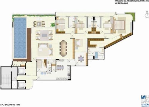Apt alto luxo na Beira Mar recém entregue, novo!!! - Foto 3
