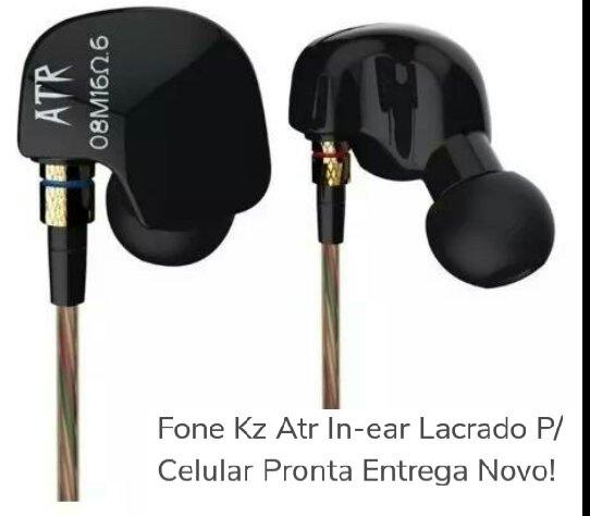 Fone KZ ATR retorno de palco R$ 55.00 Lacrado - Foto 6