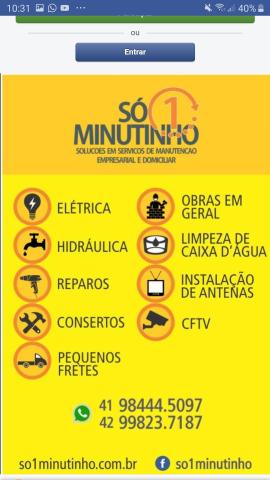 Só 1 minutinho