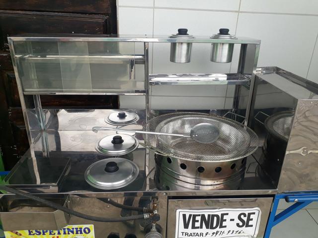 Carrinho de cachorro quente , espetinho e pastel - Foto 4