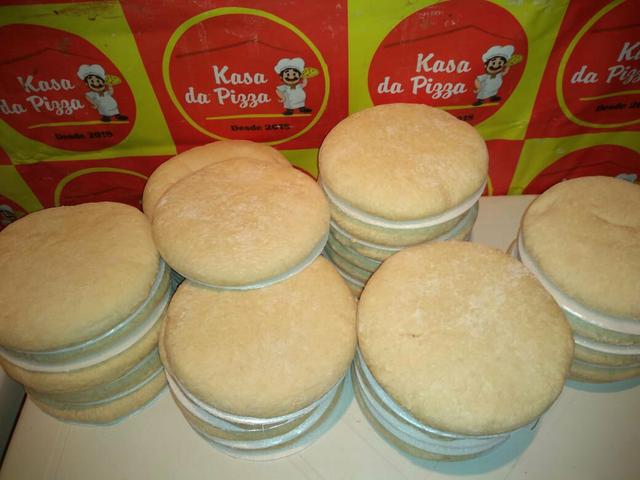 Massa pre assada para pizza brotinho