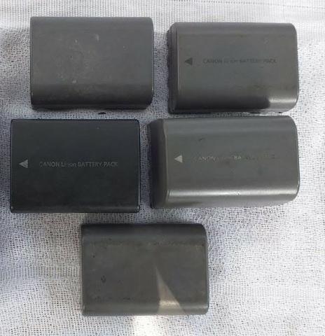 Bateria recarregável de Íons de Lítio. Bateria Canon Pack