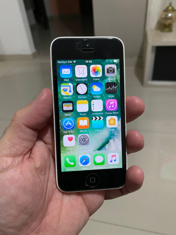 IPhone 5c 8GB usado - Só venda - Foto 2