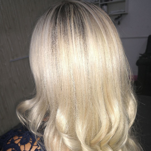 Mechas na touca