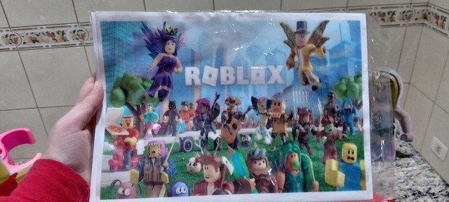 Kit Festa Roblox Objetos De Decoracao Cidade Industrial Curitiba 790228249 Olx - festa roblox