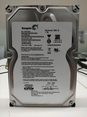 HD Seagate Barracuda 1TB