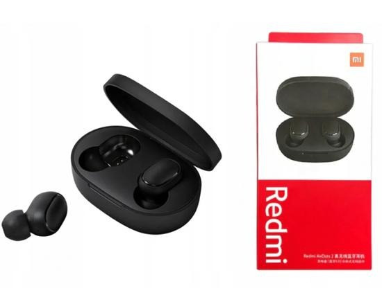 Fone de Ouvido Xiaomi Mi Redmi Airdots 2 / Bluetooth / - Preto (BHR4196CN)