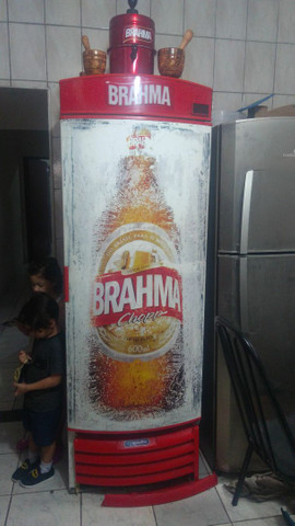 Cervejeira e freezer