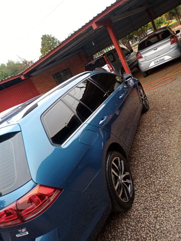 Golf Variant top com teto 2 dono revisão agência baixa km - Foto 3