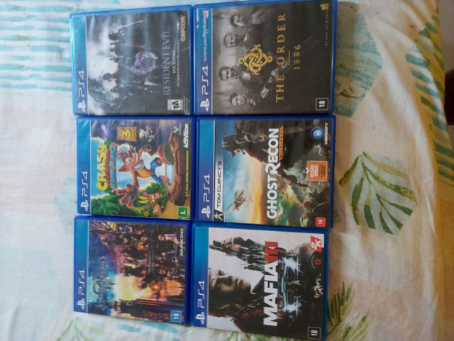 Vendo ou troco jogos de ps4