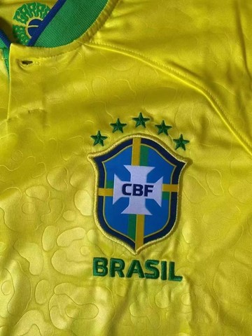 Camisa Brasil Copa 2022 IMPORTADA Qualidade TOP ENTREGA SEM TAXA em Goiânia - Foto 3