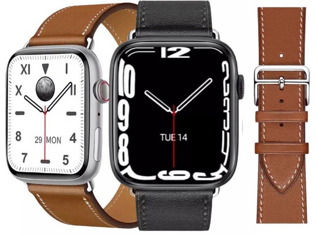 Pulseira couro 42/44/45mm Black Friday 