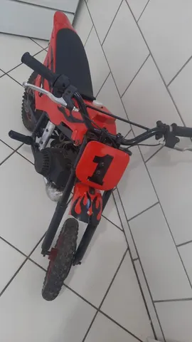 MOTO CRIANÇA 50cc 2t MX COBRA Azul