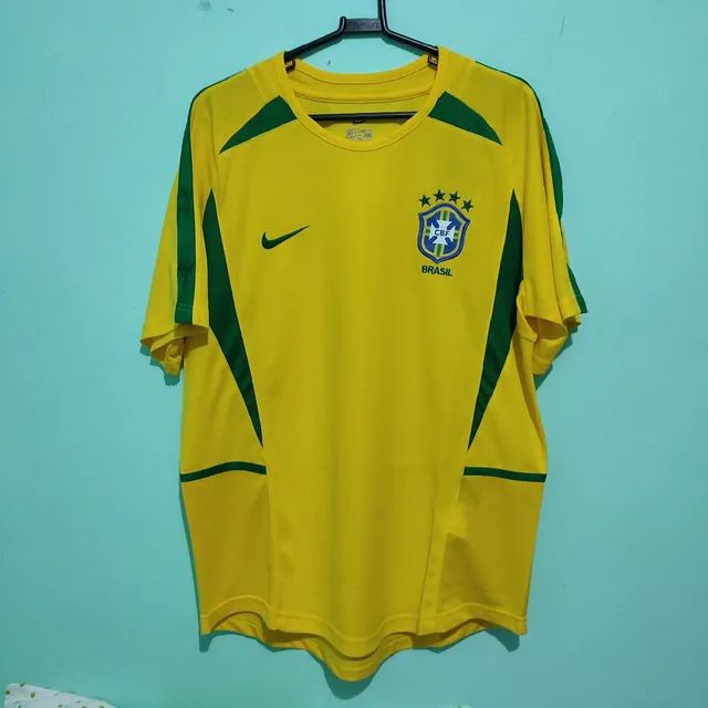 Camisa do Brasil Retrô Seleção Brasileira Copa 2002 - Roupas - Córrego do  Ouro, Macaé 1223006467