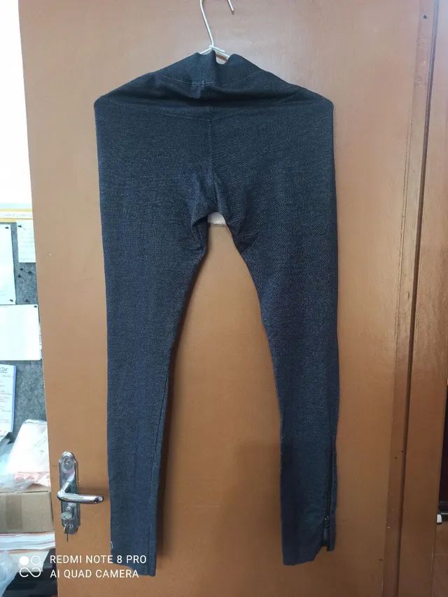 Calça ANDREA BOGOSIAN - preto - tamanho P - Foto 4