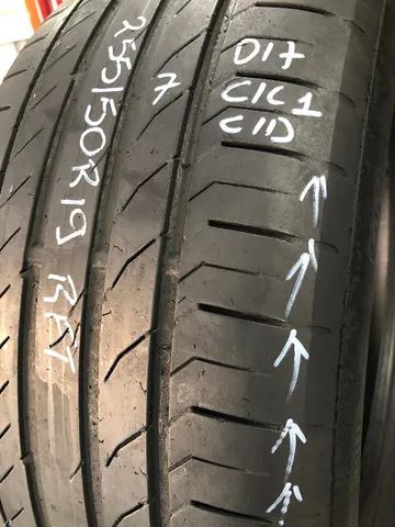 Pneu 255/50r19 Continental Sportcontact 5 Run Flat (usados) *7 - Foto 2